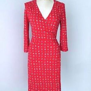 OLD NAVY red wrap dress